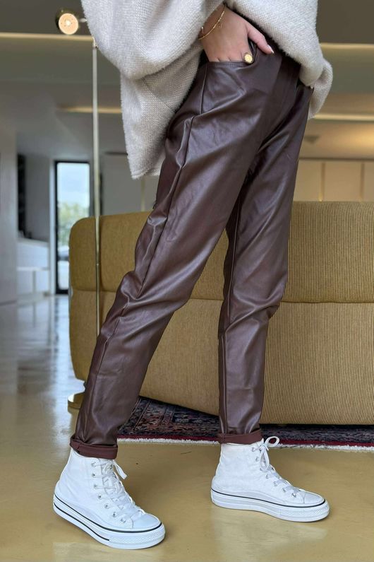 Wax Magic Trousers Chocolate /20/20=